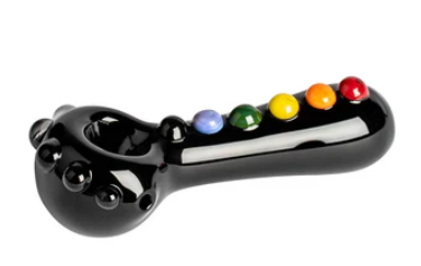 REDEYETEK® Gumdrops Glass Pipe (4")