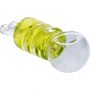 4" Freezable Glass Glycerin Coil Hand Pipe