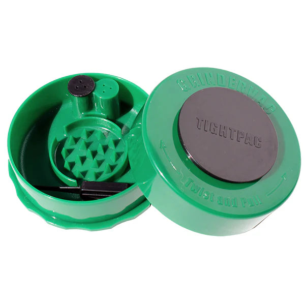 TIGHTPAC Grinder With Lock And Storage