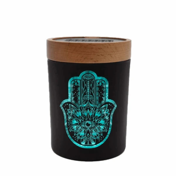 Owl Storage Jar w/ Grinder