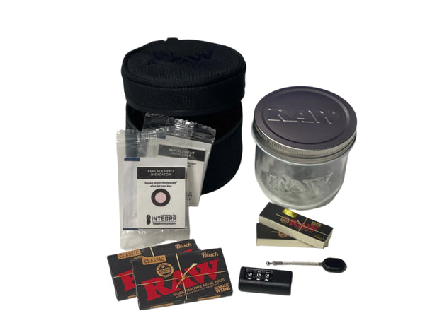 RAW Smell-proof Cozy & Jar KIT