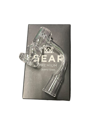 GEAR PREMIUM 14mm Female Bubble Barrel Terp Slerper Banger (90 Degree)