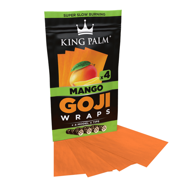 KINGPALM Goji 4 Pack Wraps (Multiple Flavours)