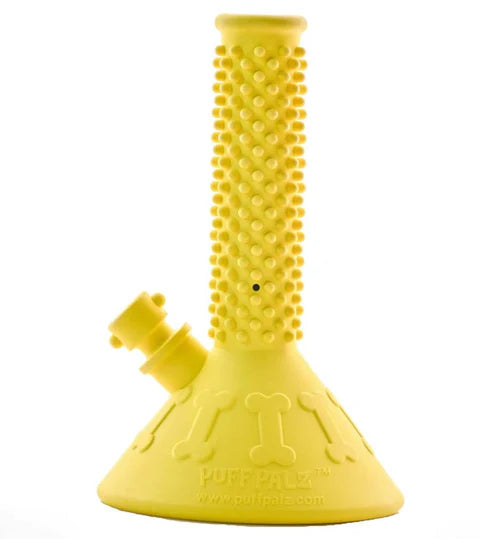 BEAKER BUDDY Rubber Dog Toy By Puff Palz