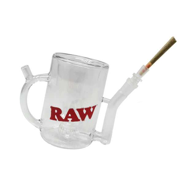 RAW Wake Up & Bake Up Mug (Double Walled Perc-A-Bake)