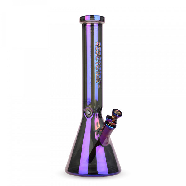 RED EYE TEK 15" Metallic Terminator Finish Beaker Bong