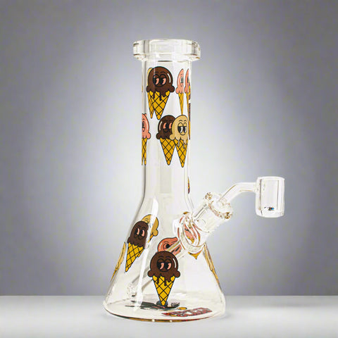 REDEYE GLASS Ice Cream Dream 8.5" Dab Rig