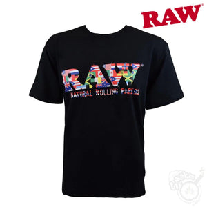 RAW Stash Pocket T-Shirt - Flag Logo - ON SALE!