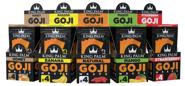 KING PALM Goji Wraps 4-Pack