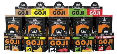 KING PALM Goji Wraps 4-Pack