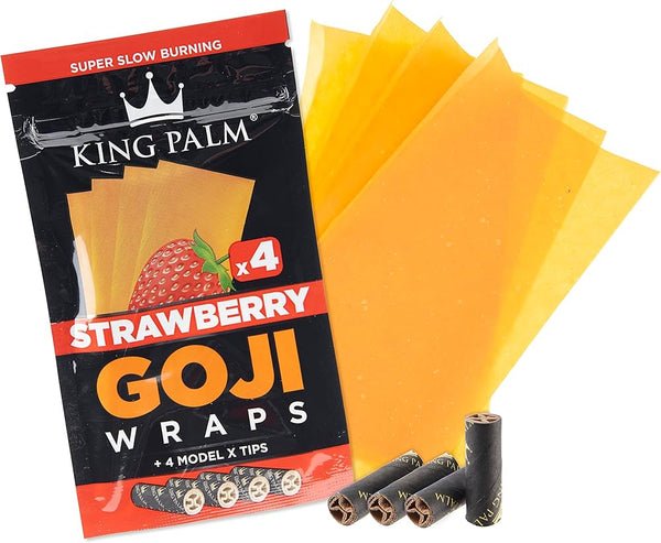 KINGPALM Goji 4 Pack Wraps (Multiple Flavours)