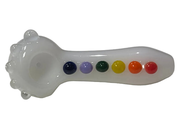 REDEYETEK® Gumdrops Glass Pipe (4")