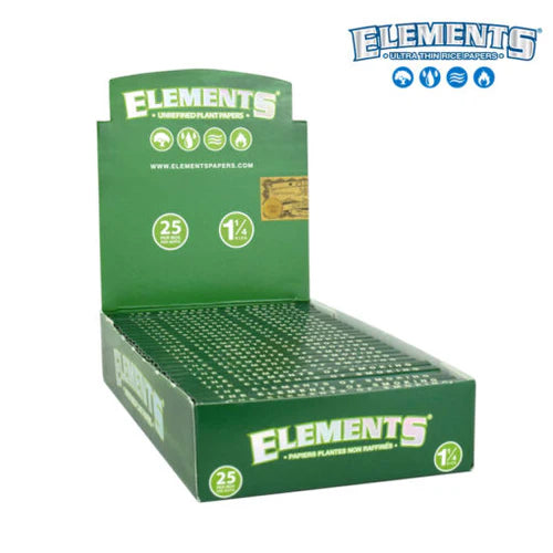 ELEMENTS Unrefined Plant Papers (1 1/4 Size)