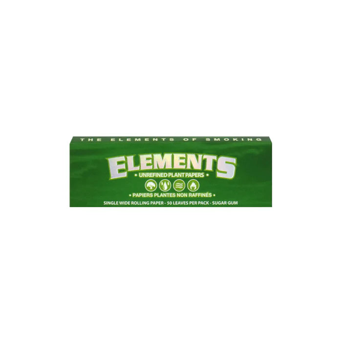 ELEMENTS Unrefined Plant Papers (SINGLE WIDE)