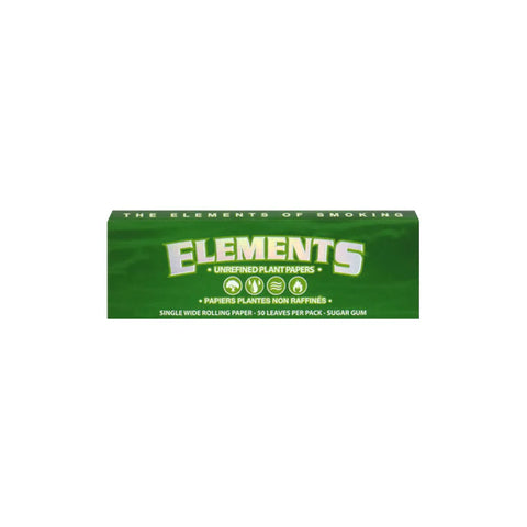 ELEMENTS Unrefined Plant Papers (SINGLE WIDE)