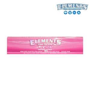 ELEMENTS Pink Papers (King Size SLIM)