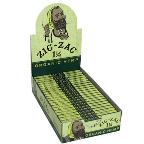 ZIG-ZAG Organic Hemp 1 1/4 Rolling Papers