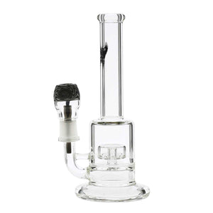 BENT GLASS B20 Head - 8" 25mm-50mm Head Perc Male Joint Dab Rig