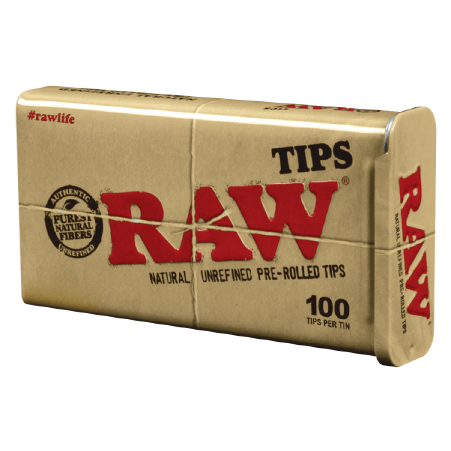 RAW Pre-Rolled Tips 100-Pack