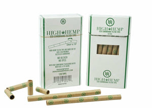 HIGH HEMP Filtered Tips 120-Pack