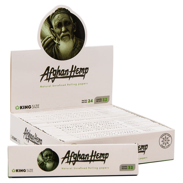 AFGHAN HEMP Natural Papers (1 1/4 & King Size)