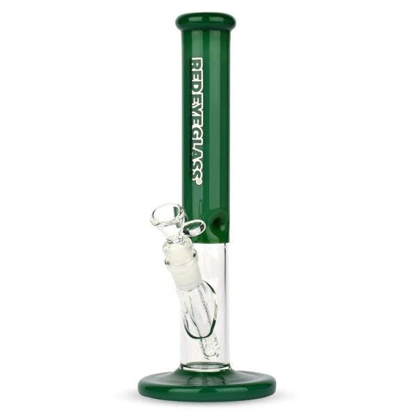 RED EYE GLASS 12” Straight Shooter Bong