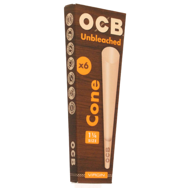 OCB Virgin Pre-Rolled Cones (King Size & 1 1/4)