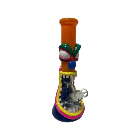 ORANGE MONSTER 14" 3D Beaker Bong