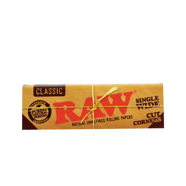 RAW Classic/Black/Cut Corners (Single Wide)