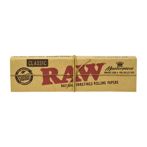 RAW Classic Masterpiece Papers & Tips (King Size Slim)