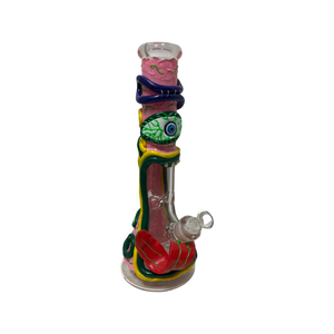 PINK MONSTER 14” 3D Beaker Bong