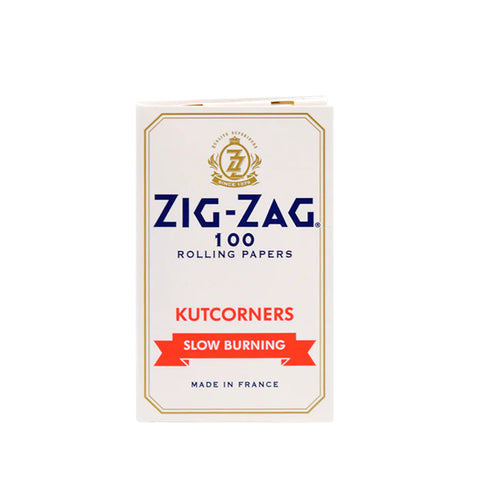 ZIG-ZAG White Slow Burning Papers (1 1/4)