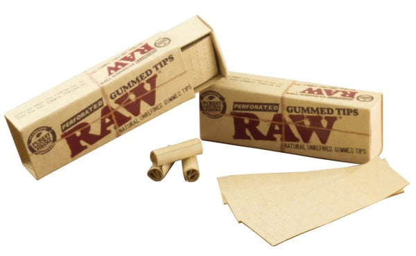 RAW Perforated Gummed Tips 33-Pack