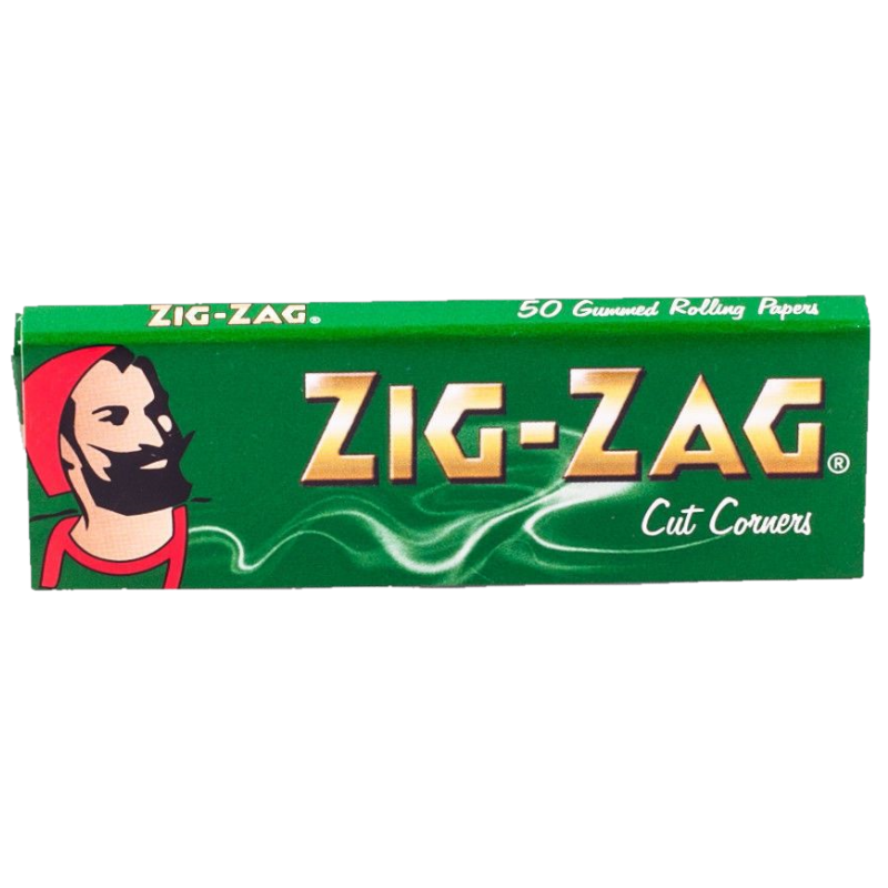 ZIG-ZAG Green Papers (1 1/4 Size)