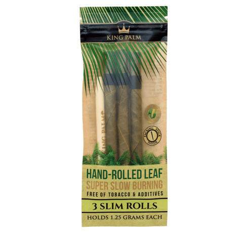 KING PALM Slim Super Slow Burning 3-Pack