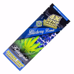 KINGPIN Hemp Wraps - Blueberry Bomb